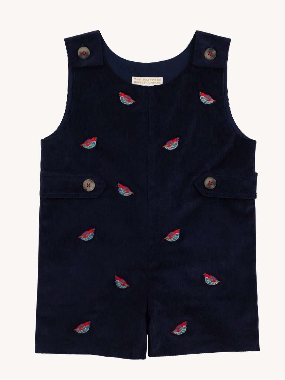 The Beaufort bonnet company Critter Jack Keene Jon Jon- Nantucket Navy/Quail